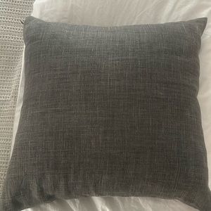 Dark denim Pottery Barn Throw Pillow
